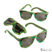 Camouflage Sunglasses<br>1dz